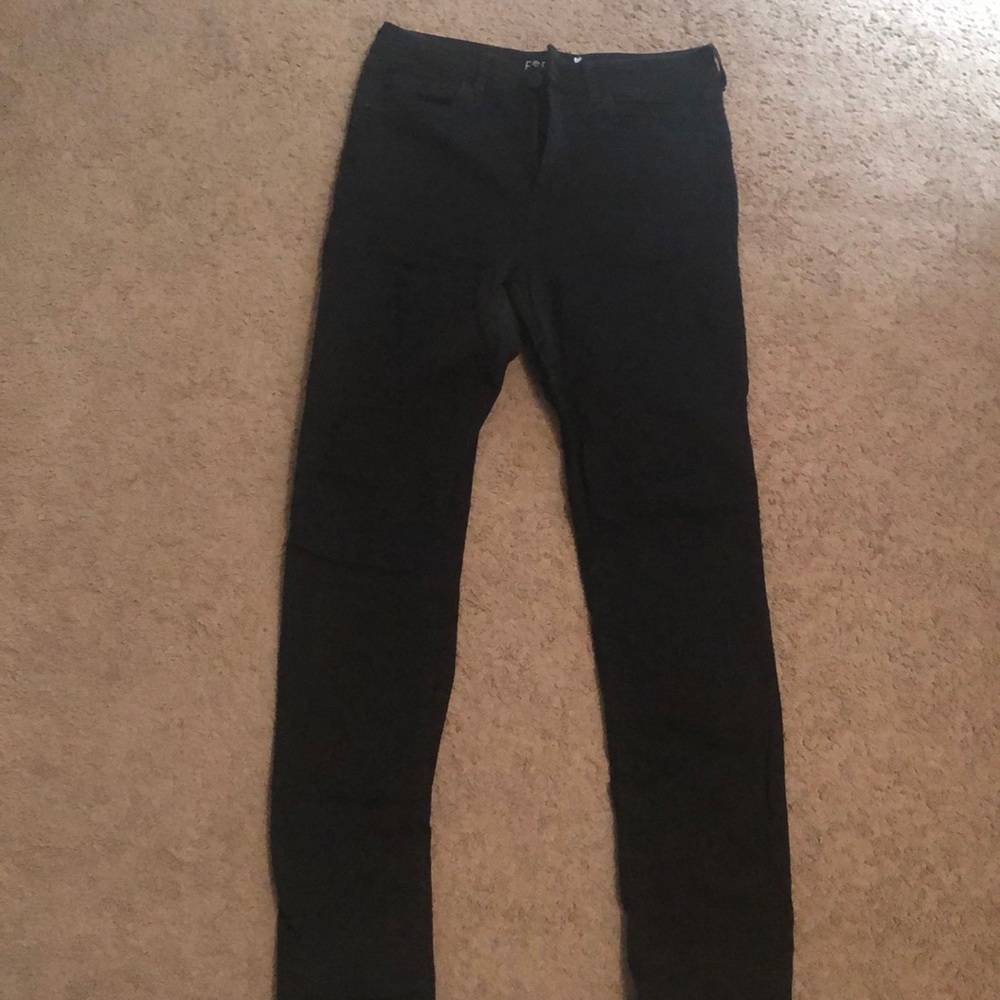 M&S black begging jean size 8